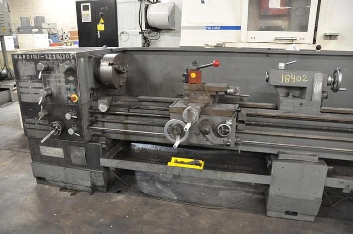 Nardini Engine Lathe 1500 RPM SZ20120T