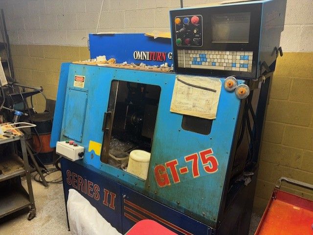 Omniturn G3 control Variable Speed GT-75 Series II 2 Axis