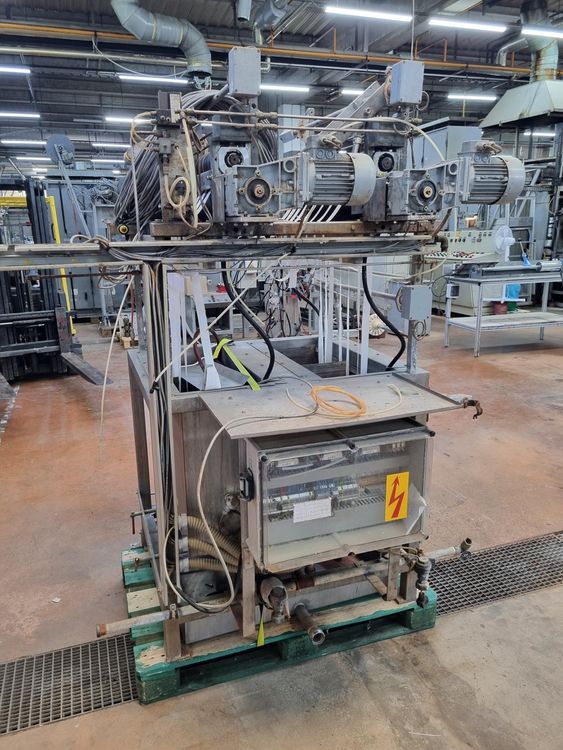 2 Mageba Single Ribbon Dyeing Machine For Ribbons And Tapes In 200mm