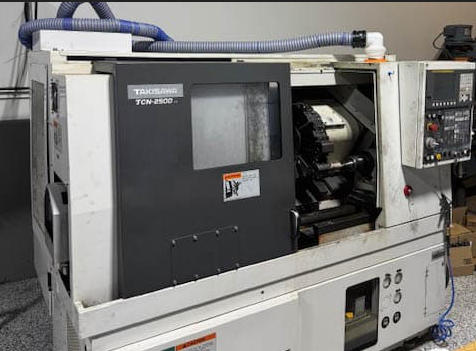 Takisawa Fanuc Series Oi-TD 3200 RPM TCN-2500 L6 2 Axis