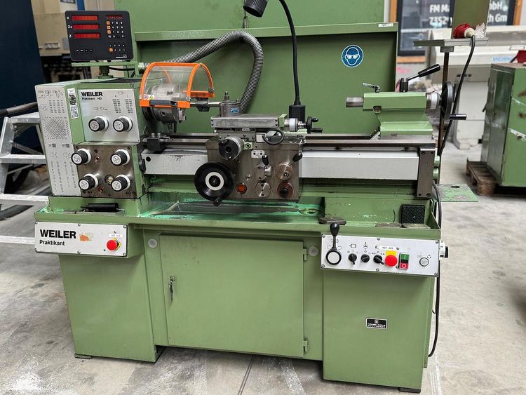Weiler Engine Lathe 2,500 rpm Praktikant 140 B