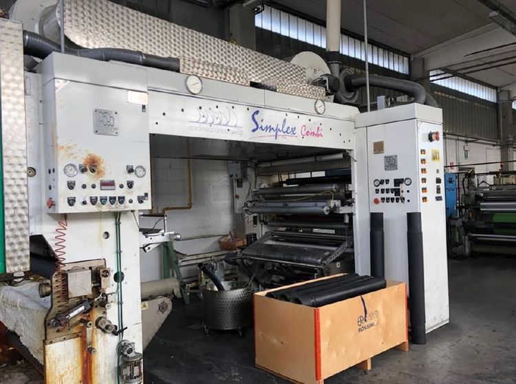 Nordmeccanica SIMPLEX COMBI Laminator / Coating Machine Solvent Based