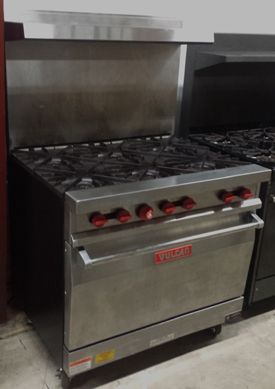 6 BURNER RANGE