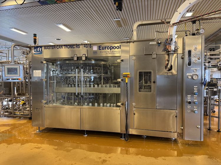 CFT  Master Can Tronic RS 40/6 Can filler
