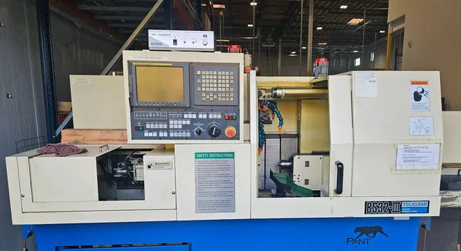 Tsugami Fanuc 18i-TB CNC Control 7000 RPM BS32C-III Year: 2003 2 Axis