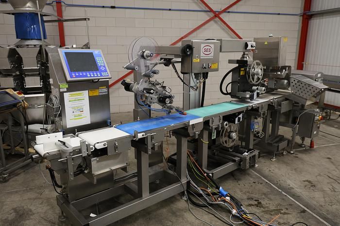 Garvens, Mettler Toledo Checkweigher - Labeling machine