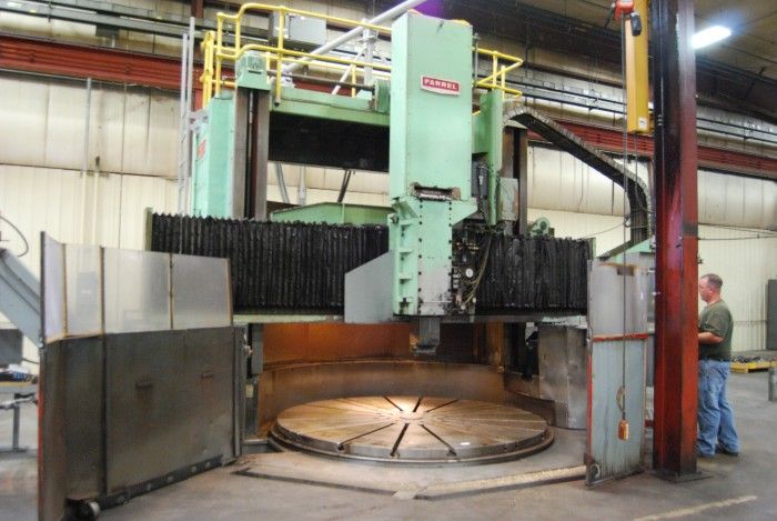 Farrel CNC 120” / 132” 100 Ton Capacity VBM Vertical Lathes