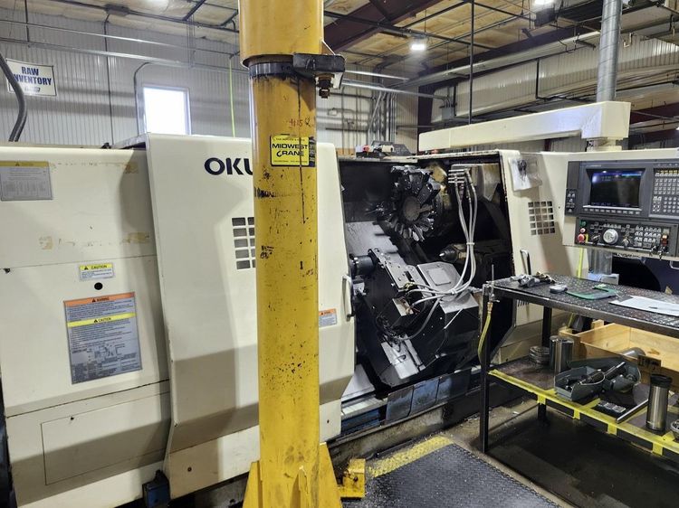 Okuma OSP-UI00L 4500 RPMs Impact LU15-M 2 Axis