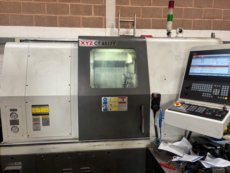 XYZ Siemens 828D 4000 rpm CT65LTY 4 Axis