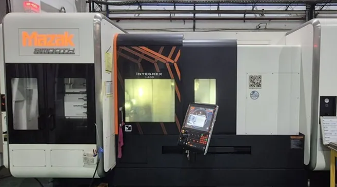 Mazak Mazatrol Smooth X CNC control system 3300 rpm Integrex i-400 4 Axis