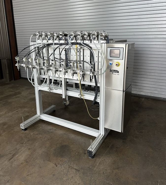 Hytek 10 Valve Inline Automatic Piston Bottle Filler