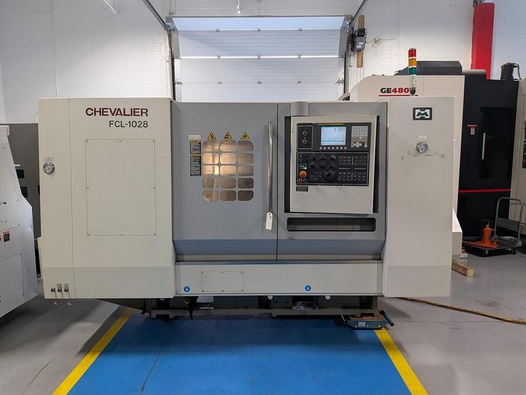 Chevalier Fanuc Oi-TC CNC 3,500 RPM FCL-1028 2 Axis
