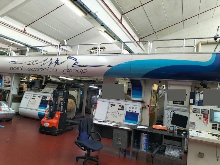 Nordmeccanica Horizontal combi Laminator / coating machine