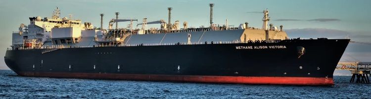 METHANE ALISON VICTORIA ABT 79058 DWT ON 11.35 M DRAFT