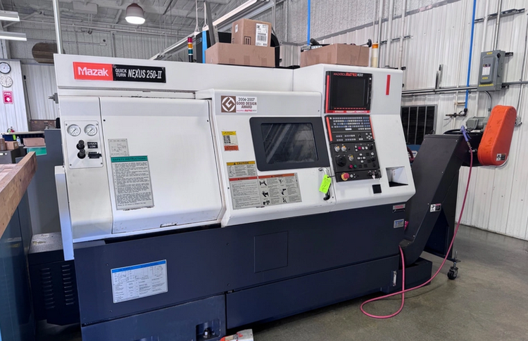 Mazak Mazatrol Matrix Nexus 4000 RPM QTN-250 II 2 Axis
