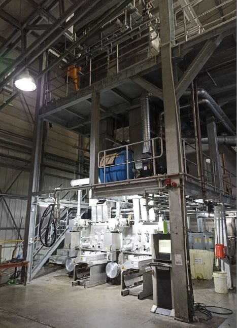 Neumag PP BCF extrusion machine