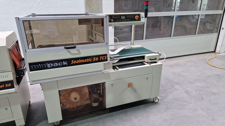 Minipack-Torre Sealmatic 56 TCS + Tunnel 50 ANGLE WELDER WITH SHRINK TUNNEL