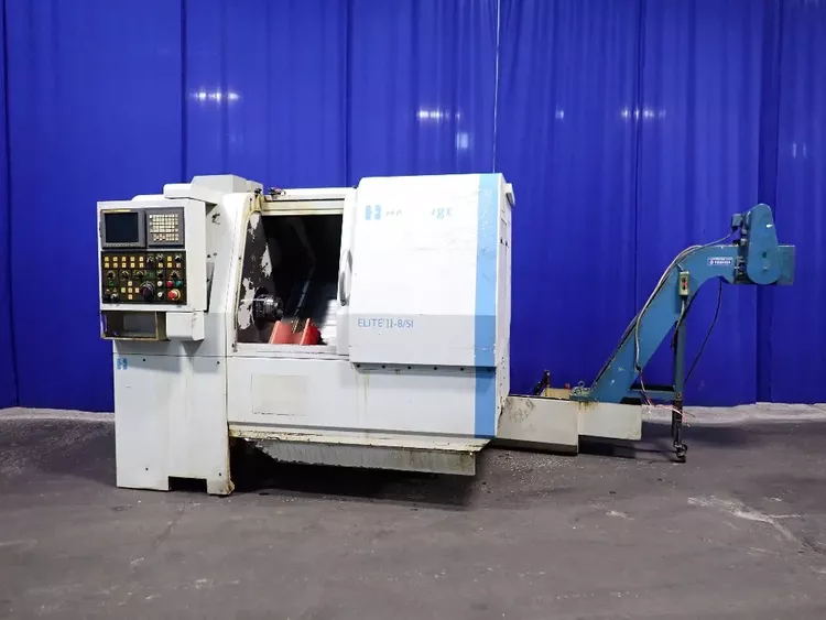 Hardinge Fanuc Series 18i-TB control Variable Speed ML / ELITE II-8/51 2 Axis