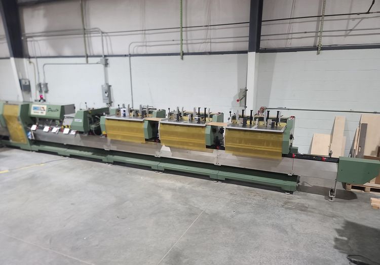 MULLER MARTINI Presto Saddle Stitching System w/ Cover Feeder, and Trimmer