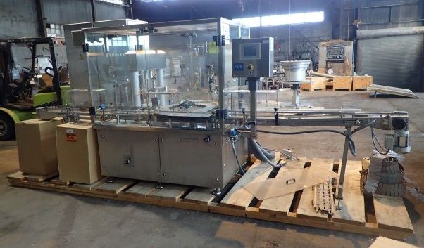 KUGLER Flexofill Monoblock Volumetric Filling Line