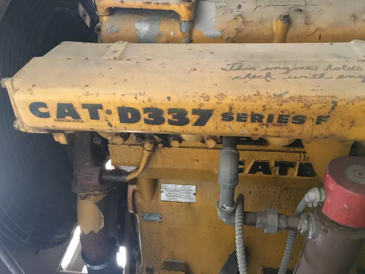 CAT D337 Generator Engine – Hours 1,111 150KW