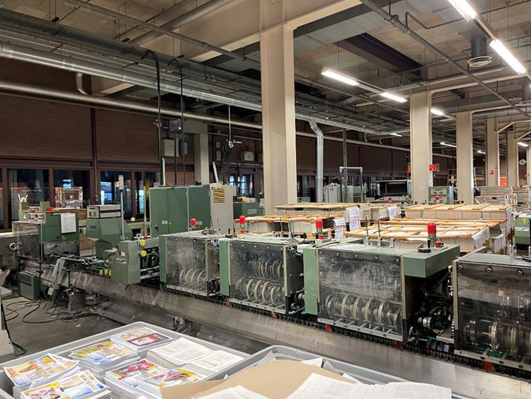 MULLER MARTINI 300 Saddle stitcher