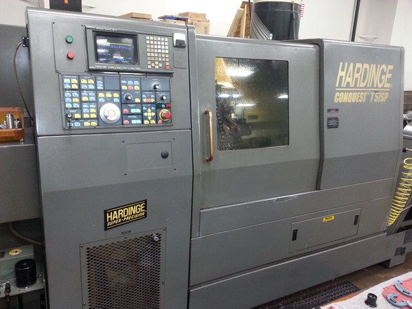 Hardinge GE Fanuc 18-T CNC Lathe 4200 RPM T51SP 2 Axis