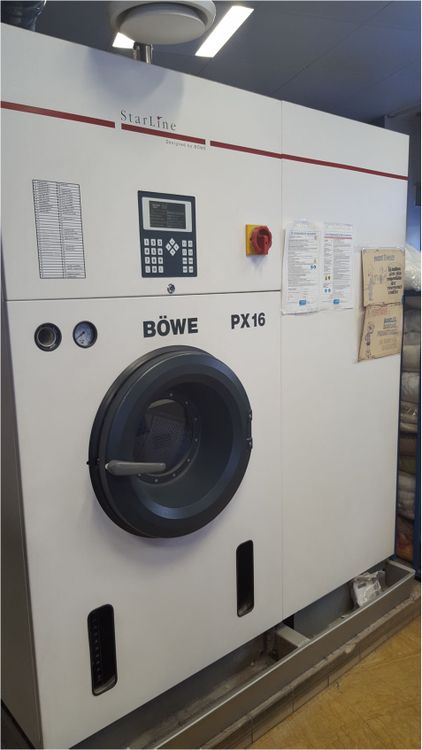 Bowe PX 16 Dry cleaning machines