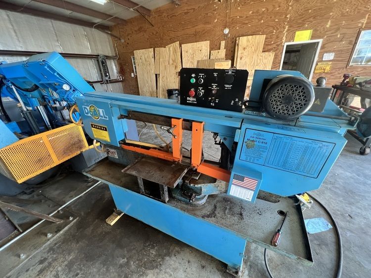 DoAll C-916 Band Saw Semi Automatic