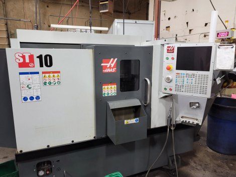 Haas CNC CONTROL 6000 rpm ST-10 CNC 2 Axis