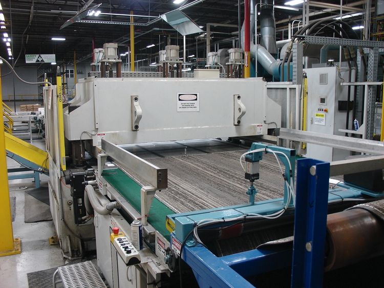 Tuftco 5050 Schoen cutting press