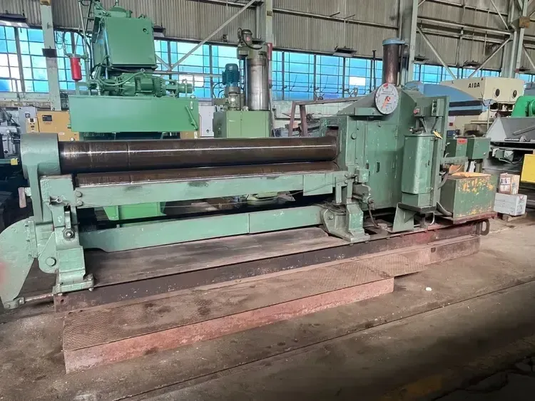 Bertsch 9 3-Roll Plate Bending Roll