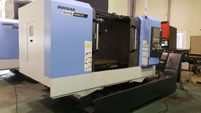 Doosan Mynx-6500 - 50	Fanuc I 4 Axis