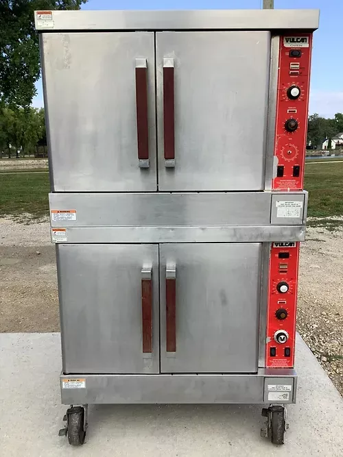 Vulcan SG4D Natural Gas Double Stack Convection Oven