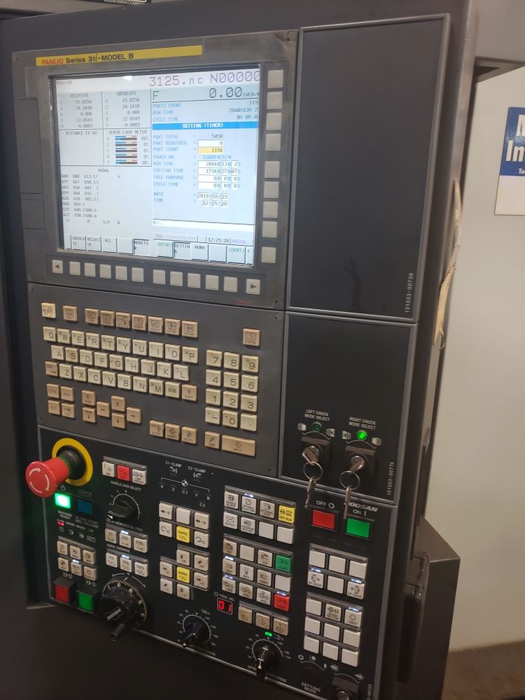 Doosan Fanuc 31iB Puma 2600SY