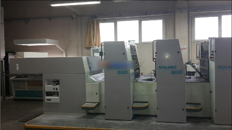 Roland 304 – 4 Colours offset printing machine