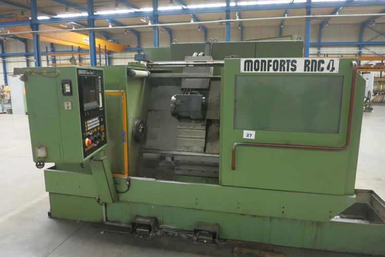 Monforts Fanuc 10 T Monforts Control F 4000 U/min RNC 4 2 Axis