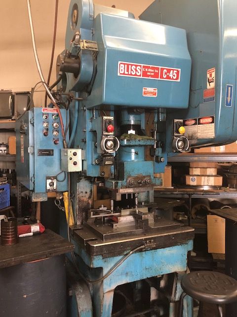 Bliss C-45 PUNCH PRESS 45 Ton