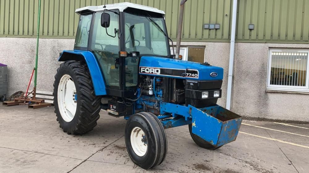 Ford 7740 tractor