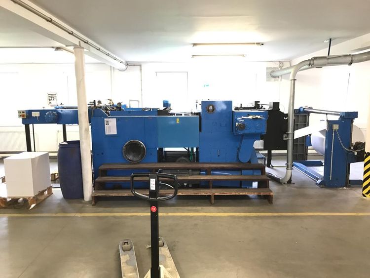 Mabeg 1300 mm NQS 130 sheeter in operation