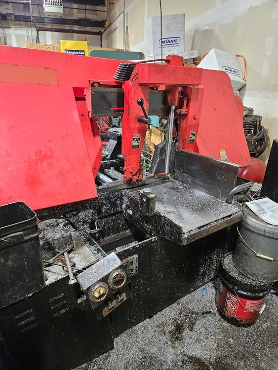 Amada HA-400W Band Saw SemiAutomatic