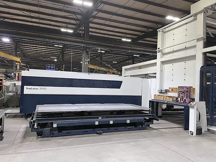 Trumpf TRULASER 3040 FIBER 4KW  Siemens Sinumerik 840D