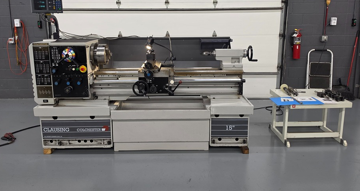 Clausing Colchester Engine Lathe 2000 RPM 8043