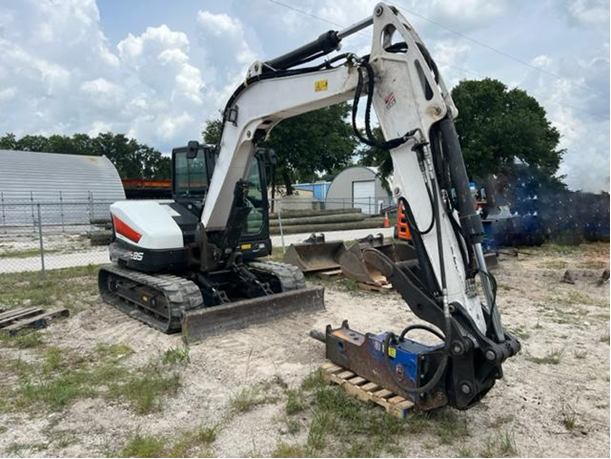 Bobcat E85 Tracked Excavator