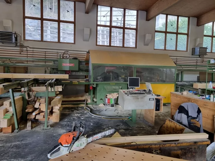 Hundegger K1 Joinery machine