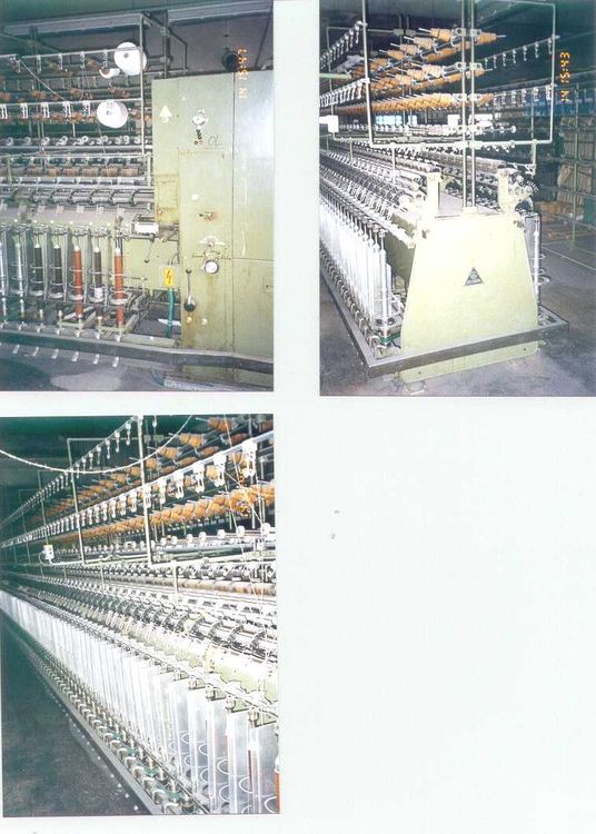 Saurer Allmat DZ EESX 150/450 fancy ring twisting machine