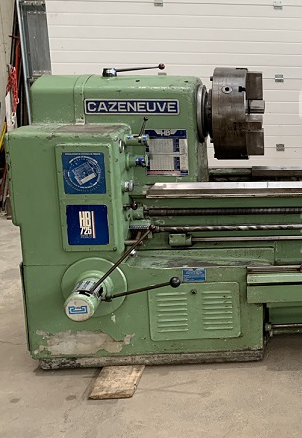 Cazeneuve Engine Lathe 1250 RPM HB 725 EP 1500