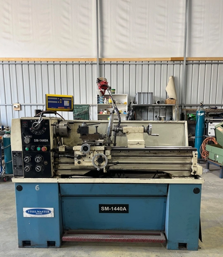 Steelmaster Engine Lathe 1255 RPM SM-1440A