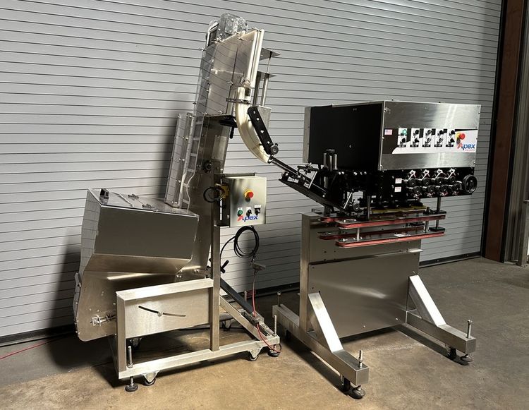 Apex 8 QUILL INLINE BOTTLE CAPPER WITH WATERFALL SORTER