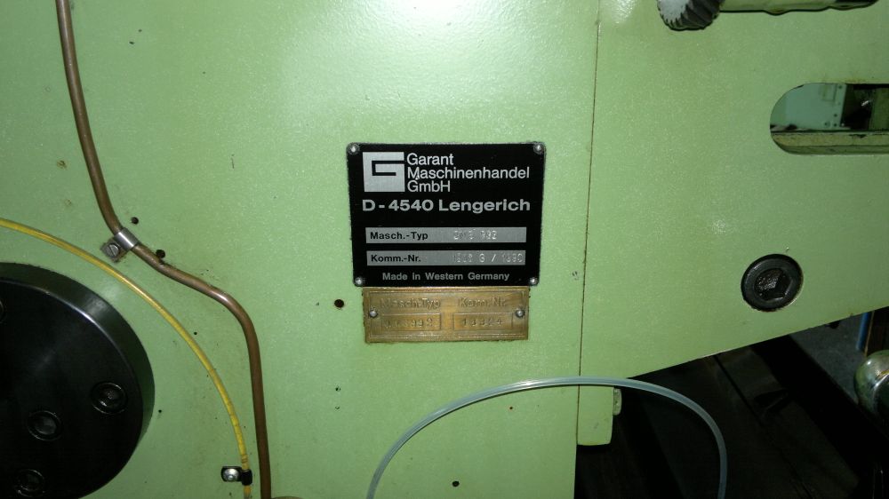 2 W & H Garant QMS 992 inline printer for paper bag machine